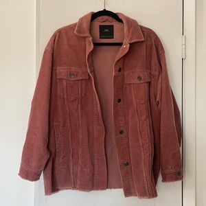 Zara Corduroy Lightweight Coat